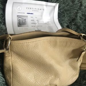 Small handbag with check book and small wallet